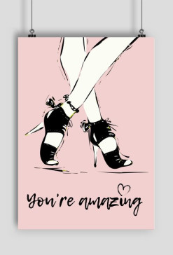 Plakat A2, You're beautiful