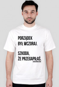 Przegapiłaś porządek.