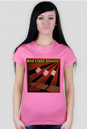 koszulka fotograficzna damska Redlight