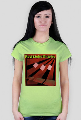 koszulka fotograficzna damska Redlight