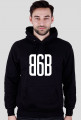 Bluza czarna z kapturem B6B B6Bastion