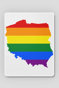 LGBT Polska - podkładka pod mysz