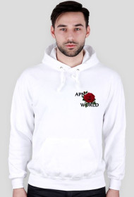 APN HOODIE ROSE WHITE