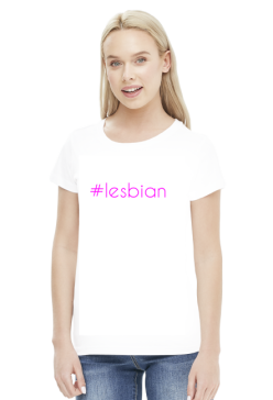 LGBT Lesbian - koszulka damska