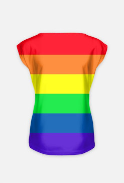 Koszulka damska Fullprint - LGBT Flaga