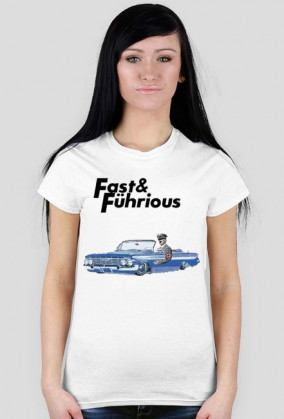 Fast & Fuhrious - CZARNE NAPISY / DAMSKA
