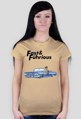 Fast & Fuhrious - CZARNE NAPISY / DAMSKA