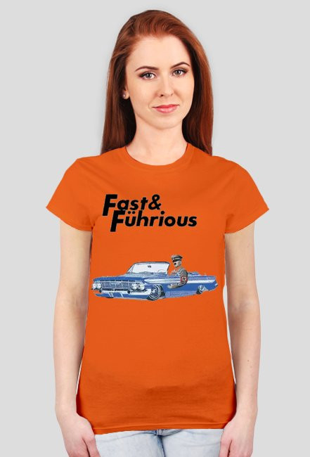 Fast & Fuhrious - CZARNE NAPISY / DAMSKA