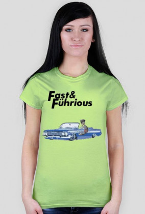 Fast & Fuhrious - CZARNE NAPISY / DAMSKA