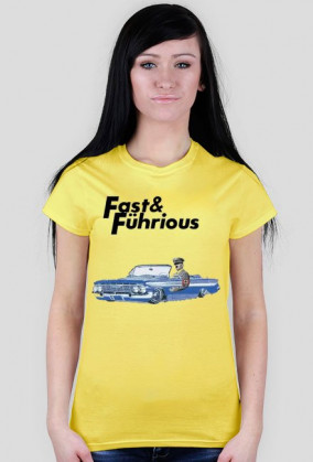 Fast & Fuhrious - CZARNE NAPISY / DAMSKA