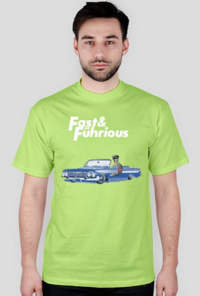 Fast & Fuhrious - BIAŁE NAPISY / MĘSKA