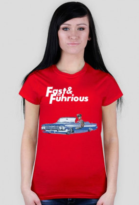 Fast & Fuhrious - BIAŁE NAPISY / DAMSKA