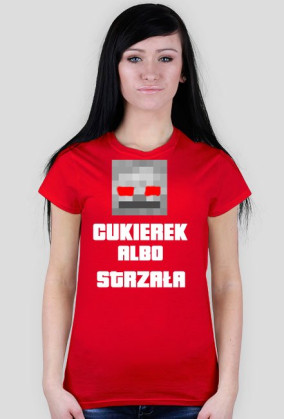 Cukierek Albo Strzała (T-SHIRT DAMSKI)