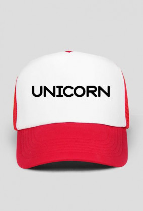 Czapka black&white unicorn