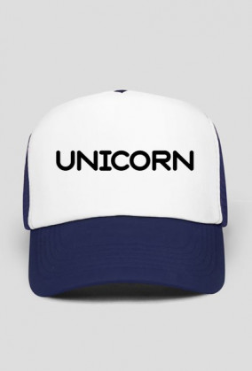 Czapka black&white unicorn