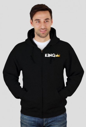 Bluza z napisem king