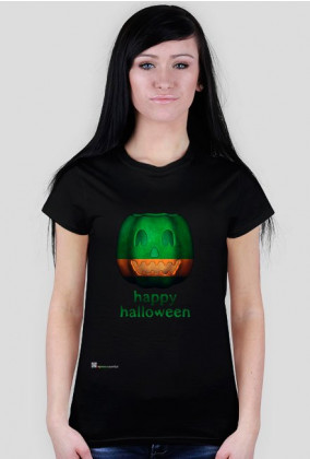Happy Halloween 1 - koszulka damska