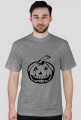 Koszulka męska - Halloweenowa dynia