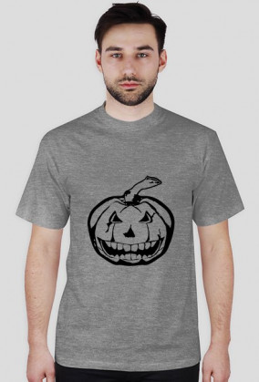 Koszulka męska - Halloweenowa dynia