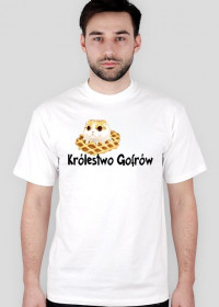 Koszulka "Królestwo Gofrów" Biała