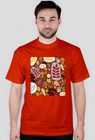 Jesienny t-shirt męski