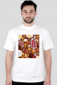 Jesienny t-shirt męski
