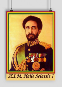 Haile Selassie I plakat
