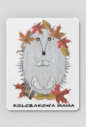Podkładka pod myszkę z Jesiennym Jeżolkiem