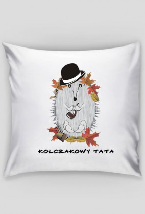 Kolczakowy Tata - poduszka