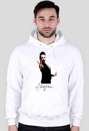 Azzja V Bluza Hoodie Męska