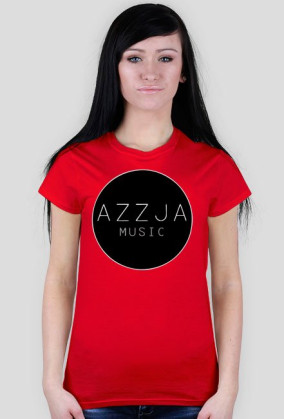 Logo Azzja Music Koszulka Damska