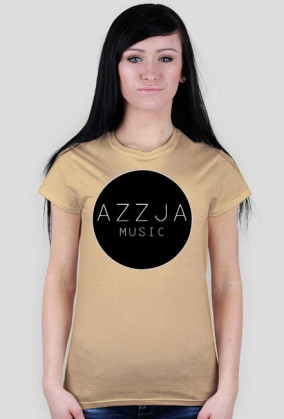Logo Azzja Music Koszulka Damska