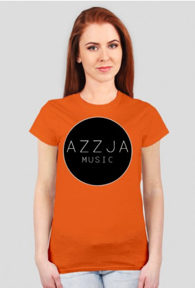 Logo Azzja Music Koszulka Damska