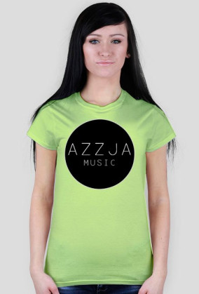 Logo Azzja Music Koszulka Damska