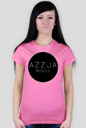 Logo Azzja Music Koszulka Damska