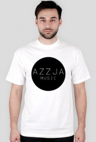 Logo Azzja Music Koszulka Męska