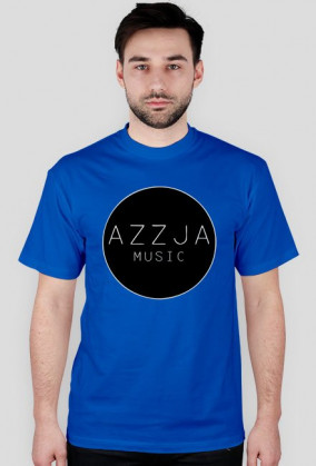 Logo Azzja Music Koszulka Męska