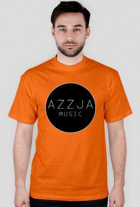 Logo Azzja Music Koszulka Męska