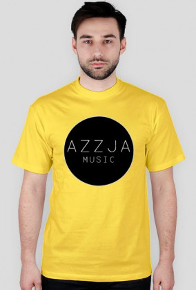 Logo Azzja Music Koszulka Męska