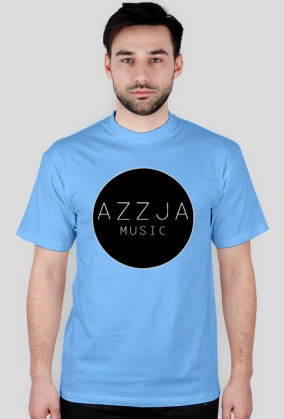 Logo Azzja Music Koszulka Męska