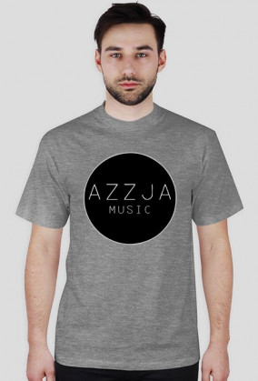 Logo Azzja Music Koszulka Męska