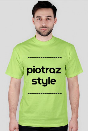 Koszulka Męska Piotraz Style