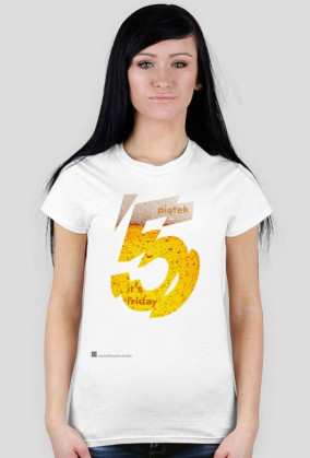 Piątek Piątunio Piwo 1 - koszulka damska