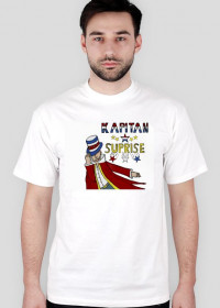 Koszulka "Kapitan Suprise" [Biała]