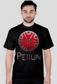 Perun steel shield t-shirt men