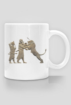 Ashurbanipal Lion Hunt Lefthanded
