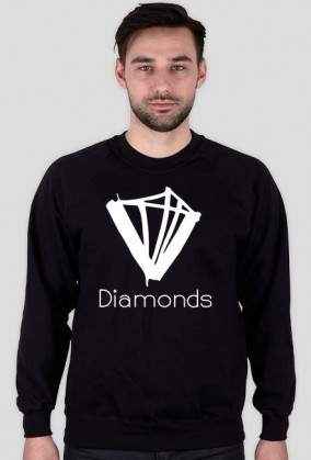 Bluza Uniwersalna DIAMONDS czarna