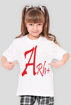 Arh+- t-shirt dziewczynka