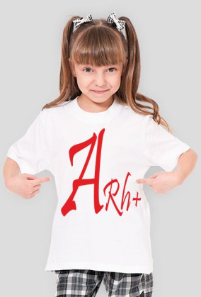 Arh+- t-shirt dziewczynka