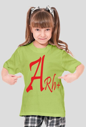 Arh+- t-shirt dziewczynka